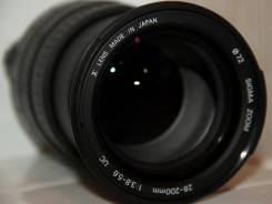 Sigma zoom 28-200 1:3.8-5.6 UC (Aspherical) для Canon. Для Canon, диаметр фильтра 72 мм