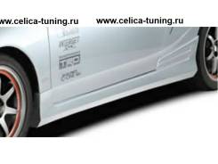 Порог пластиковый. Toyota Celica