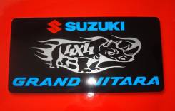 Табличка. Suzuki Grand Vitara