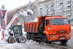 Уборка снега, чистка снега, вывоз снега. Услуги Bobcat, самосвалов и тд