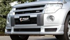 Накладка на бампер. Mitsubishi Pajero