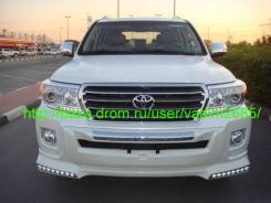 Накладка на бампер. Toyota Land Cruiser. Под заказ