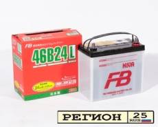 Furukawa Battery. 45 А.ч., Обратная (левое), производство Япония