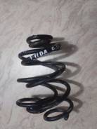 Пружина подвески. Nissan Tiida, C11 Nissan Tiida Latio, SZC11, SJC11, SC11 Двигатели: HR15DE, MR18DE, HR16DE