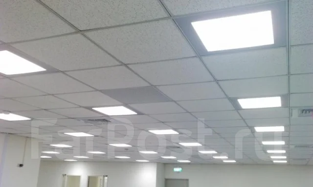 Установка, монтаж подвесного потолка, Армстронг, Armstrong, Грильято ...