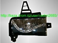 Накладка на фару. Toyota Land Cruiser, GRJ200, J200, URJ200, URJ202W, UZJ200, UZJ200W, VDJ200 Двигатели: 1GRFE, 1URFE, 1VDFTV, 2UZFE, 3URFE. Под заказ