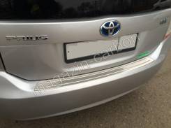 Накладка на бампер. Toyota Prius, NHW20, ZVW30, ZVW30L Двигатели: 1NZFXE, 2ZRFXE