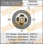 Диск сцепления. Toyota: Cresta, Verossa, Mark II Wagon Blit, Soarer, Supra, Chaser, Mark II Двигатели: 1JZGTE, 7MGTEU, 2JZGTE, 7MGTE