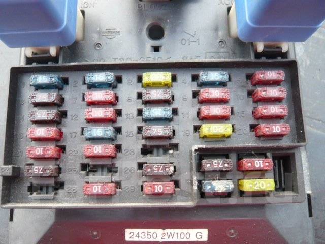 Блок предохранителей салонный Nissan Terrano TR50 ZD30 купить во Владивостоке по