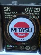 Mitasu. Вязкость 0w20, синтетическое