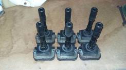 Катушка зажигания. Honda: 3.5RL, Legend, Inspire, 3.2TL, Saber Двигатели: C35A2, G32A2, C32A5, C35A1, C32A3, C32A4, C35A3, C32A1, C32A2, C35A4, C35A5...
