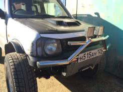 Дефлектор капота. Suzuki Jimny Wide, JB33W, JB43W Suzuki Jimny, JB33W, JB43W Suzuki Jimny Sierra, JB43W, JB33W