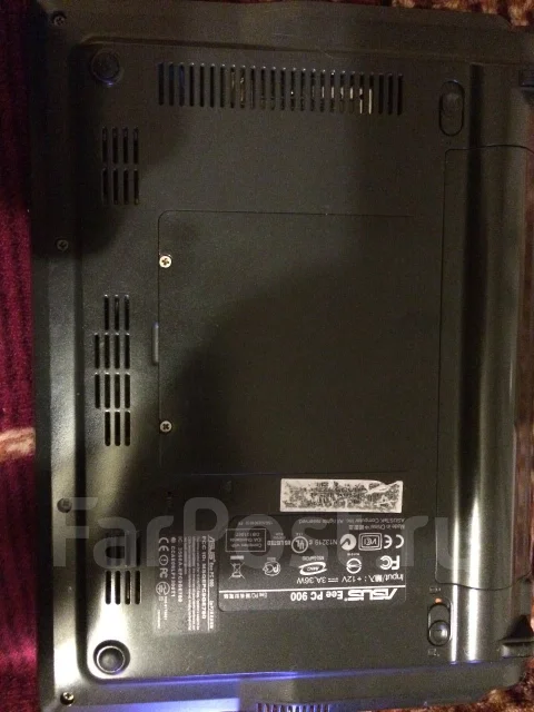 Asus Eee PC 900. 1����, ��� 1024 ��, ���� 20���, WiFi: 1, Bluetooth: 1, ����������� �� 5��. ����