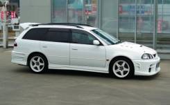 Накладка на порог. Toyota Caldina, AT211, AT211G, CT216, CT216G, ST210, ST210G, ST215, ST215G, ST215W