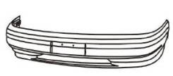Бампер. Ford Taurus