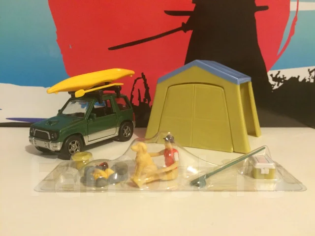 Miniature 1/43 MTECH Mitsubishi Pajero, état Bon, Collection