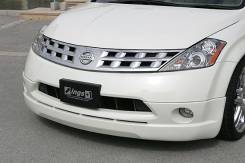 Накладка на бампер. Nissan Murano
