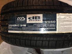 Yokohama Avs Decibel V550. Летние, 2015 год, без износа, 4 шт
