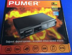 TV тюнер (цифровой приемник) DVB-T2 -20каналов 3радио. Full HD