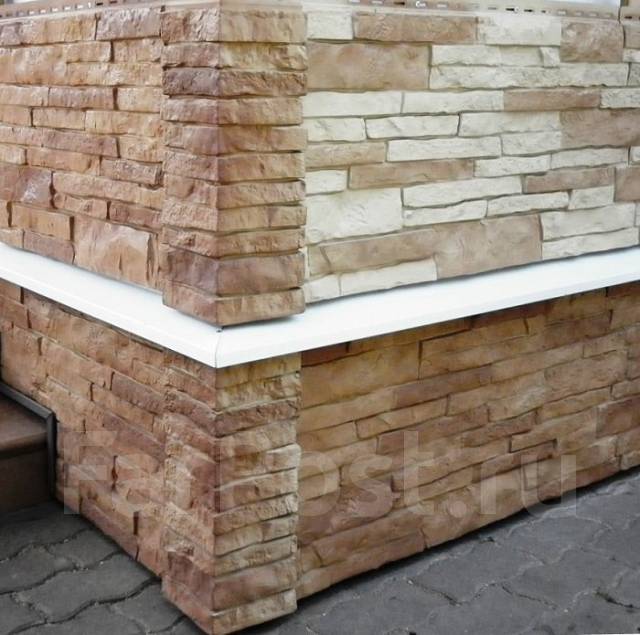 Фасадные цокольные панели ПВХ FineBer сайдинг (оптовикам спец цена ...