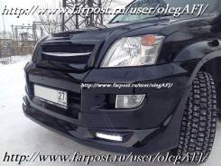 Решетка радиатора. Toyota Land Cruiser Prado, GRJ120, GRJ120W, GRJ121, GRJ121W, GRJ125, GRJ125W, KDJ120, KDJ120W, KDJ121, KDJ121W, KDJ125, KDJ125W, KZ...