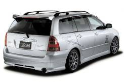Накладка на спойлер. Toyota Corolla Fielder