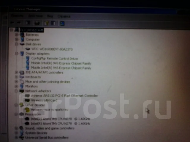 Asus Eee PC 900AX. 1,6����, ��� 1024 ��, ���� 160���, WiFi: 1, ����������� �� 2��. ����