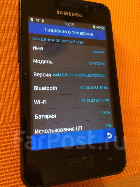 Samsung Wave M GT-S7250. �/� ����