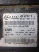 Блок управления стояночного тормоза. Audi A8, 4E2, 4E8 Audi S8, 4E2, 4E8 Двигатели: ASB, ASE, ASN, BBJ, BFL, BFM, BGK, BHT, BMC, BNG, BPK, BSB, BSM, B...