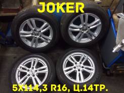 Weds Joker. 6.5x16, 5x114.30, ET40
