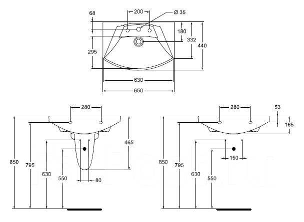 Ideal standard motion 110 тумба