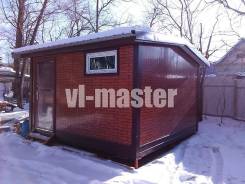 Бани под ключ, беседки, дачные домики от VL-Master. Акция!