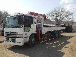 Hino Profia. Грузовик бортовой с манипулятором, 20 000 куб. см., 15 000 кг.