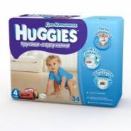 Huggies. 9-14 кг 34 шт