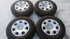 195/80LT15 Dunlop на штамп. дисках 6*139.7 в Братске!. 6.0x15 6x139.70 ET30 ЦО 106,0 мм.