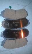 Колодки тормозные дисковые. Toyota Land Cruiser, FZJ100, HDJ100, HDJ100L, HDJ101, HDJ101K, UZJ100, UZJ100L, UZJ100W Двигатели: 1FZFE, 1HDFTE, 1HDT, 2U...