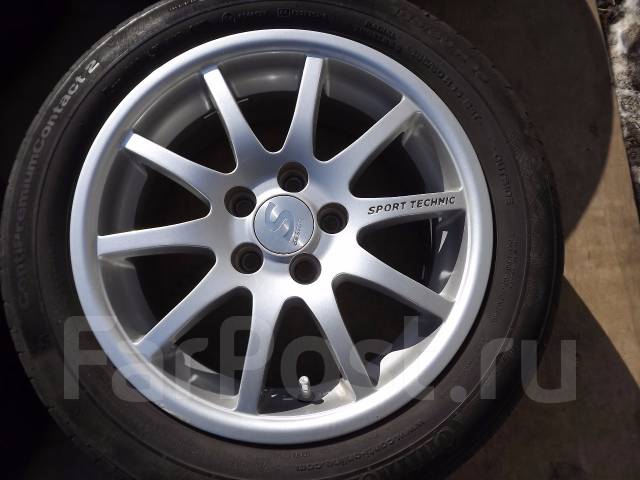 Диски R15 5*100 Sport Technic, 15", 1 шт, 5x100, 57,0 мм. 4 шт, б/у, в ...