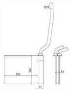 Радиатор отопителя. Volvo B Volvo V50, MW43, MW20 Volvo C70, MC67 Volvo S40, MS20, MS43 Ford Focus, CB4 Ford C-MAX, C214 Mazda Mazda3 Mazda Mazda5 Дви...