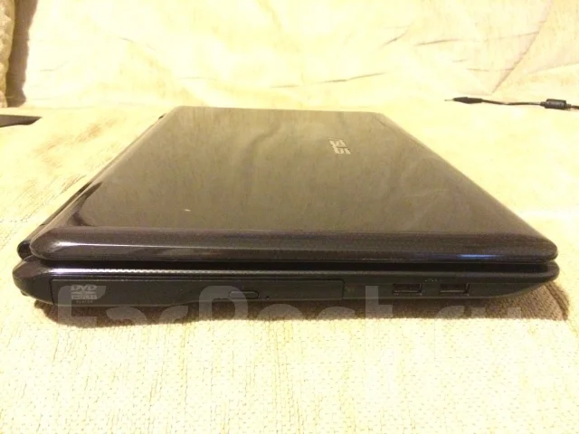 Asus K50AB. 15.6", 2,1����, ��� 3072 ��, ���� 250���, WiFi: 1, Bluetooth: 1, ����������� �� 1��. ����