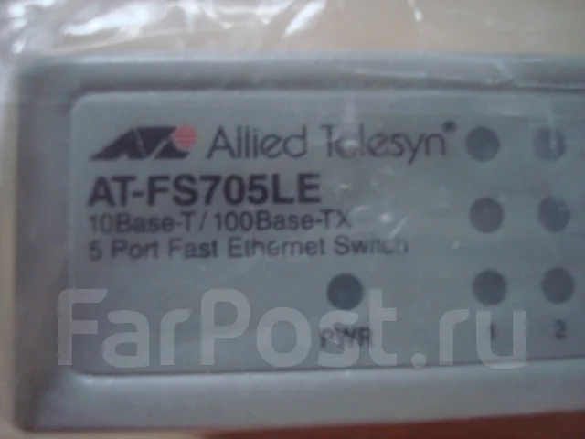 Маршрутизатор /распределитель каналов интернет AT-FS705LE на 5 портов ...