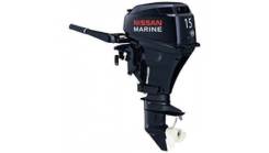 Nissan Marine. 15,00 л.с., 2х тактный, бензин, нога S (381 мм), Год: 2015 год