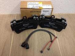 Колодка тормозная. Volkswagen Touareg, 7L6, 7LA Audi S Audi Q7, 4LB Porsche Cayenne, 955 Двигатели: AXQ, AYH, AZZ, BAA, BAC, BAN, BAR, BHK, BHL, BJN...