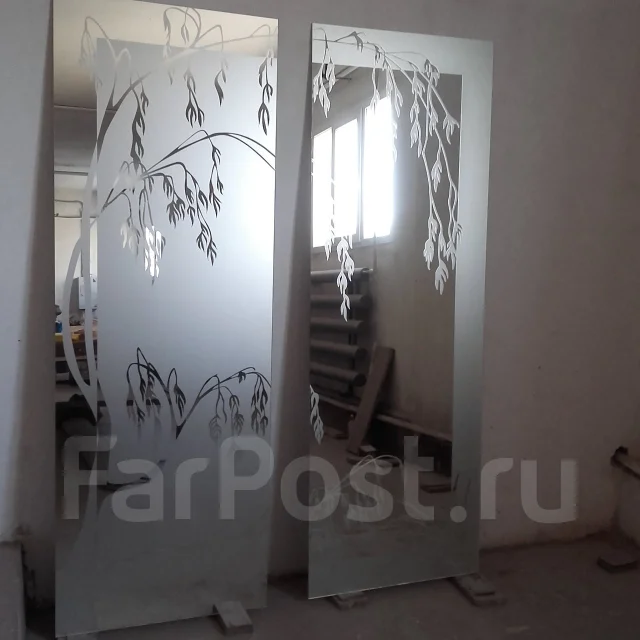 Стекольная мастерская. Резка стекла и зеркал под Ваш размер во Владивостоке