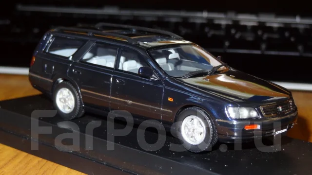 Модель Nissan Stagea (1996 25RS) Hi-Story 1:43 смола, б/у, в