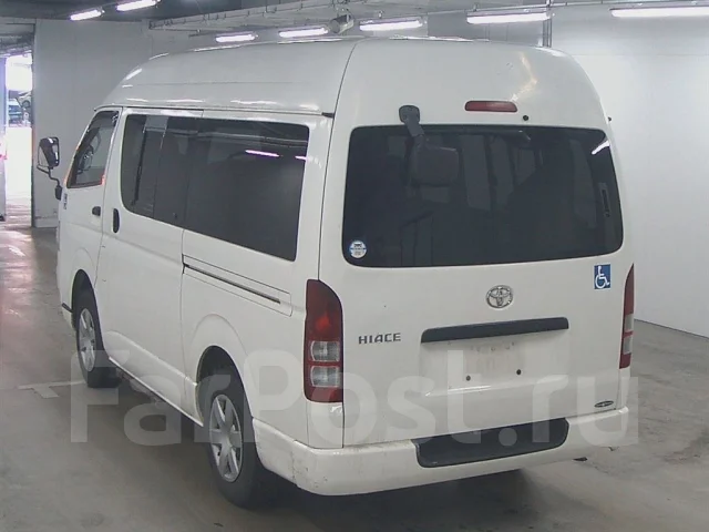 Toyota Hiace Van. KDH205. ��� ����� �� ���������� ����