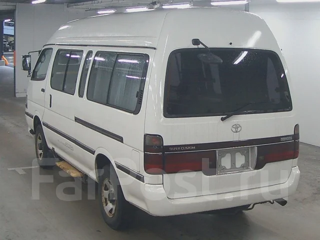 Toyota Hiace Van. KZJ138. ��� ����� �� ���������� ����