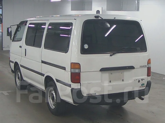 Toyota Hiace Van. RZH102. ��� ����� �� ���������� ����
