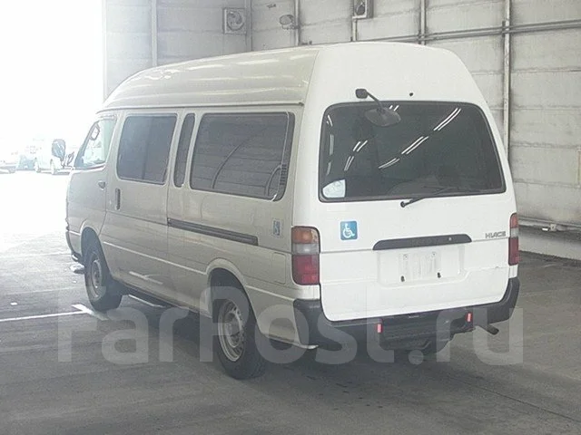 Toyota Hiace Van. RZH183. ��� ����� �� ���������� ����