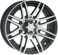 Диск ITP SS316 12x7 4/137 5+2 12MM черный со шлифовкой