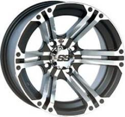 Диск ITP SS112 14x8 4/156 5+3 шлифованное с черным